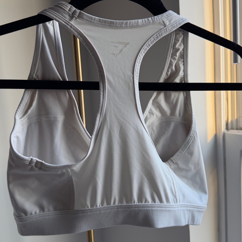 Gymshark Whitney Mesh Sports Bra - Unbleached - Picture 2 of 2